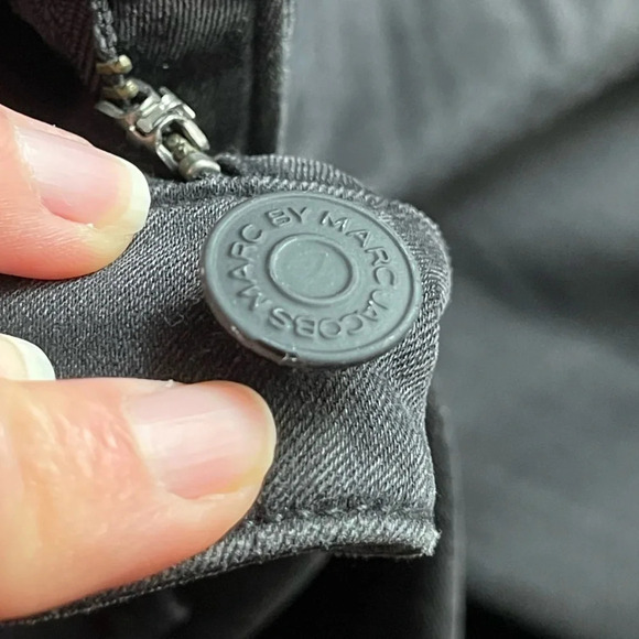 Marc by Marc Jacobs Black Skinny Jeans w/strip - Picture 11 of 14